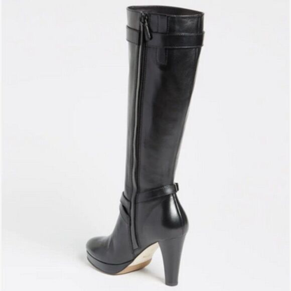 Cole Haan Nike air Black Heeled Boots - Picture 4 of 16